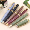 Набор SAILOR: перьевая ручка PRO GEAR SLIM JAPANESE SWEETS, Tsukimi Dango/Темно-синий, GT 14K, + Чернила SHIKIORI, Yonaga
