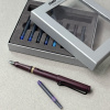 Набор LAMY SAFARI, Scarlet/Фиолетовый (пурпурный) (перьевая ручка + картриджи)