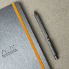 Ручка мультисистемная RHODIA MULTI PEN, 3в1, Titanium/Серый