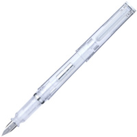 Ручка перьевая SAILOR TUZU GLASSY, Steel nib, Crystal White/Прозрачный, F