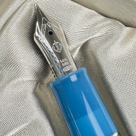 Набор SAILOR: перьевая ручка PRO GEAR SLIM MANYO II, Violet, RT 14K, + Чернила MANYO Kikoyou