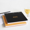 Блокнот RHODIA BASICS 14,8х14,8 см, 80 г, Orange/Оранжевый