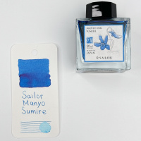 Чернила в банке SAILOR MANYO, Sumire/Ярко-синий
