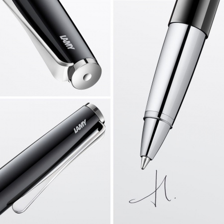 Чернильный роллер LAMY STUDIO, Piano black/Черный лак