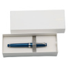 Ручка перьевая SAILOR PRO GEAR SLIM SILVER TRIM, RT 14K, Metallic Blue/Синий