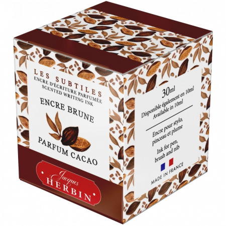 Ароматические чернила HERBIN, Parfum cacao/Какао, коричневый