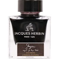 Чернила HERBIN PRESTIGE, Shogun/Черный с блестками, 50 мл