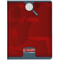 Тетрадь для каллиграфии CLAIREFONTAINE CALLIGRAPHE LIGNE 8000, 17х22, 90 г, Bordeaux/Бордовый