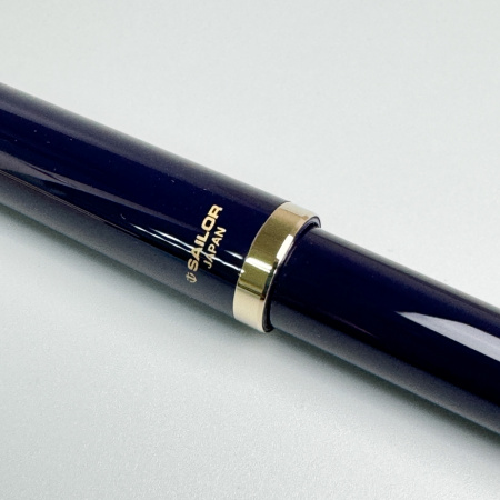 Ручка перьевая SAILOR FUDE DE MANNEN, GT сalligraphy steel nib 40°, Navy/Синий