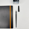 Ручка перьевая SAILOR DESK PEN, Steel nib, Black/Черный