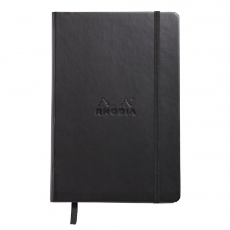 Записная книжка RHODIA WEBNOTEBOOK в твердой обложке, A5, 90 г, Черный