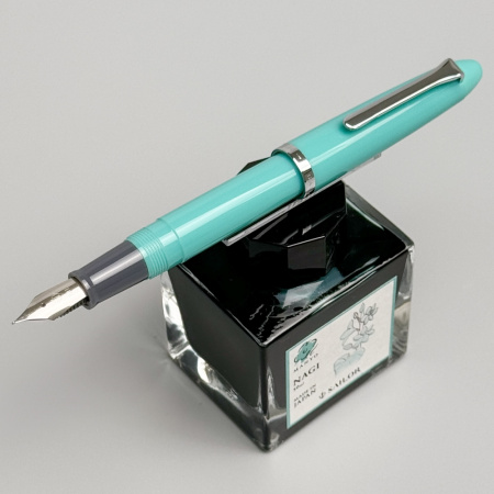 Ручка перьевая SAILOR PROFIT JUNIOR, RT steel nib, Aqua green/Бирюзовый