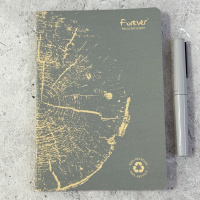 Тетрадь CLAIREFONTAINE FOREVER PREMIUM, A5, 90 г, Gris plomb/Серый
