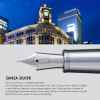 Ручка перьевая SAILOR PRO GEAR GINZA SILVER, RT 21K, Black/Черный