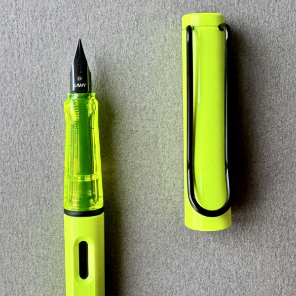 Ручка перьевая LAMY SAFARI, Neon yellow/Желтый