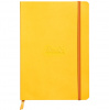 Записная книжка RHODIARAMA в мягкой обложке, A5, точка, 90 г, Daffodil, Желтый