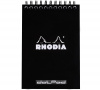 Блокнот RHODIA CLASSIC, A6, 80 г, Black/Черный, Точка