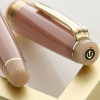 Набор SAILOR: перьевая ручка PRO GEAR SLIM JAPANESE SWEETS, Manju/Розово-бежевый, GT 14K, + Чернила SHIKIORI, Doyou