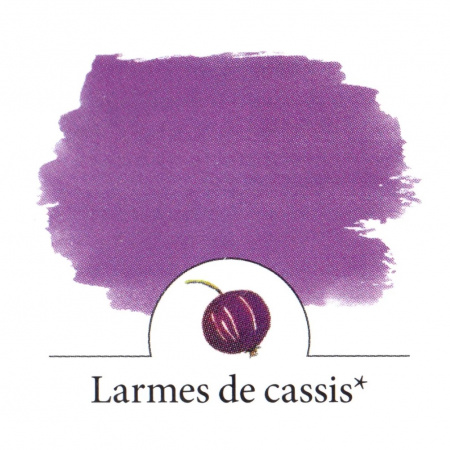 Картриджи для перьевой ручки HERBIN, Larmes de cassis/Пурпурный