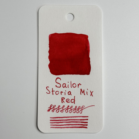 Чернила пигментные SAILOR STORIA MIX, Red/Красный