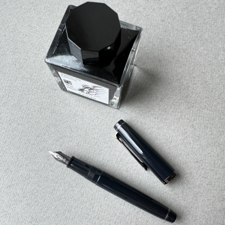 Ручка перьевая SAILOR LECOULE, IP steel nib black, All black/Черный