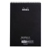 Блокнот RHODIA CLASSIC, А4, 80 г, Black/Черный