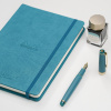 Ручка перьевая SAILOR PRO GEAR SLIM SOUND OF RAINFALL, GT 21K bicolor small, Summer rain/Бирюзовый