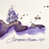 Чернила HERBIN PRESTIGE 1670, Imperial Violet/Фиолетовый с золотыми блестками