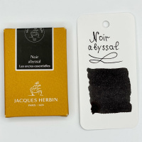 Картриджи для перьевой ручки HERBIN PRESTIGE, Noir abyssal/Черный