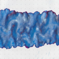 Чернила HERBIN PRESTIGE 1798, Kyanite du Népal/Синий с серебряными блестками