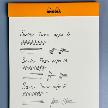 Ручка перьевая SAILOR TUZU, Steel nib, Black/Черный