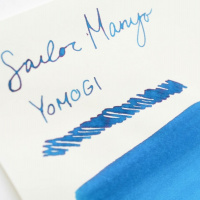 Чернила в банке SAILOR MANYO, Yomogi/Темно-бирюзовый