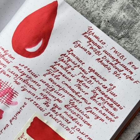 Картриджи для перьевой ручки TWSBI, Red/Красный