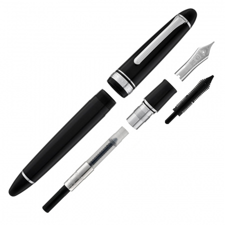 Ручка перьевая SAILOR 1911L, RT 21K, Black/Черный