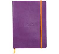 Записная книжка RHODIARAMA в мягкой обложке, A5, линейка, 90 г, Purple, Фиолетовый