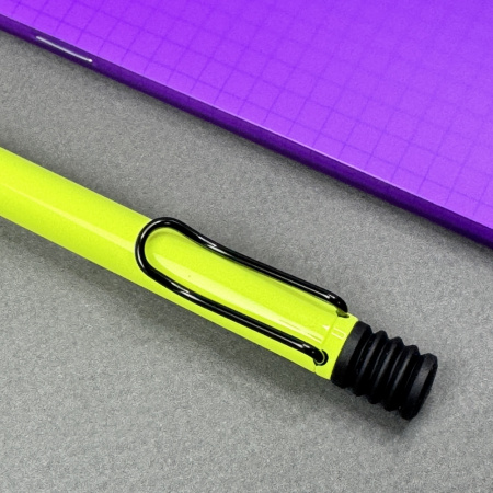 Ручка шариковая LAMY SAFARI, Neon yellow/Желтый