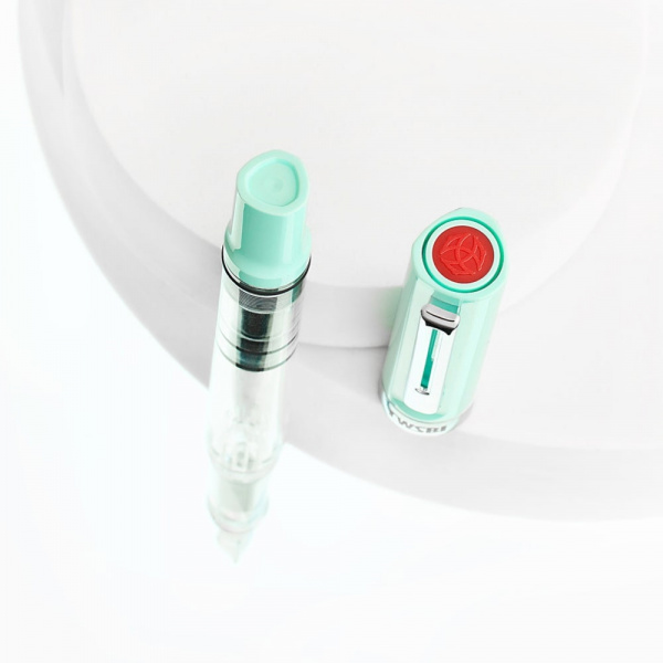 Ручка перьевая TWSBI ECO-T, Mint blue/Мятно-голубой