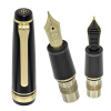 Ручка перьевая SAILOR PRO GEAR SLIM GOLD TRIM, GT 14K, Black/Черный