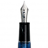 Ручка перьевая SAILOR PRO GEAR SLIM LIMITED EDITION, RT 14K, Iris Nebula/Синий