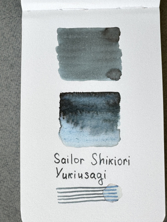 Чернила SAILOR SHIKIORI, Yuki-usagi/Серо-голубой
