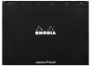 Блокнот RHODIA BASICS №38, A3+, 80 г, Black/Черный, Точка
