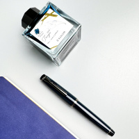 Ручка перьевая SAILOR LECOULE, IP steel nib black, Iron blue/Темно-синий