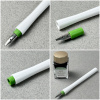 Перьевая ручка-макалка SAILOR HOCORO, Steel nib, White/Белый