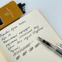 Ручка перьевая HERBIN с конвертером, Clear/Прозрачный