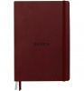 Записная книжка RHODIARAMA GOALBOOK CREATION в твердой обложке, A5, без линовки, 200 г, Burgundy, Бордовый