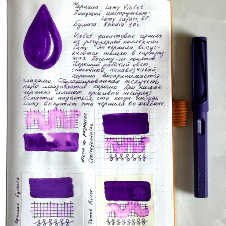 Картриджи для перьевой ручки LAMY, Violet/Фиолетовый