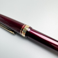 Ручка перьевая SAILOR 1911 LIGHT, Gold IP 14K, Shining red/Малиново-бордовый
