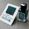 Чернила HERBIN PRESTIGE 1670, Emeraude de Chivor/Сине-зеленый с золотыми блестками