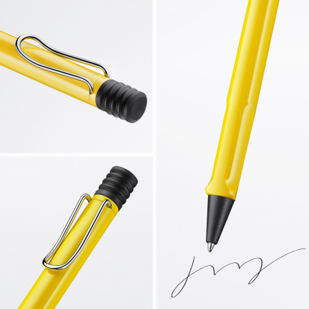 Ручка шариковая LAMY SAFARI, Yellow/Желтый