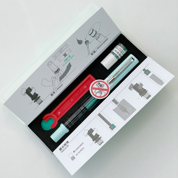 Ручка перьевая TWSBI ECO-T, Clear/Прозрачный